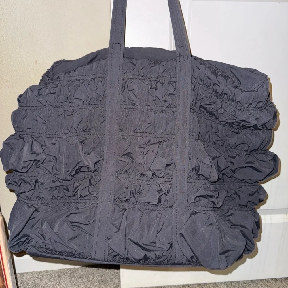 Molly Goddard Hand ruffled Elegant Black Tote Bag! Fantastic!! - Picture 1 of 6